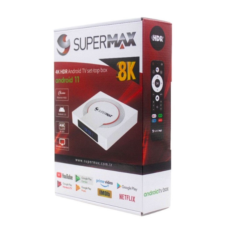 SMX 11 8K HDR Android TV Set-Top Box