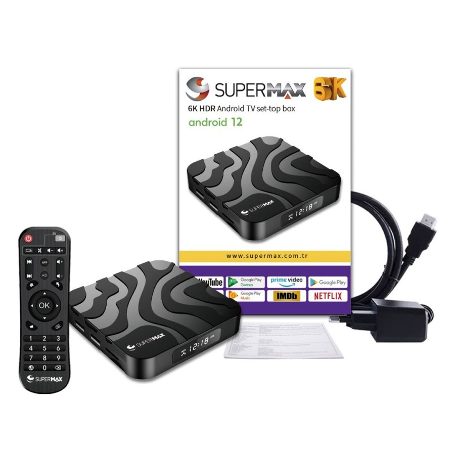Supermax 6K HDR Android TV